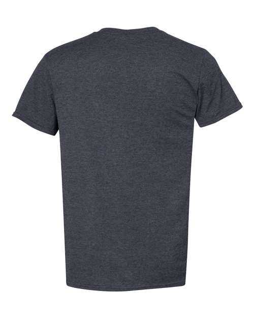 Jerzees 560MR Premium Blend Ringspun Crewneck T-Shirt - Black Ink Heather - HIT a Double