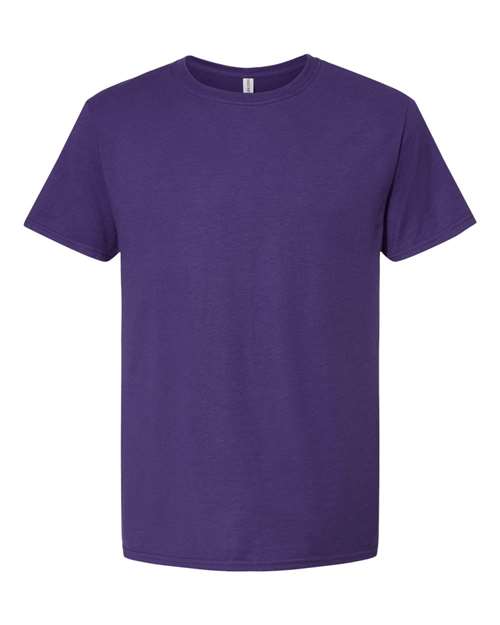 Jerzees 560MR Premium Blend Ringspun Crewneck T-Shirt - Deep Purple - HIT a Double