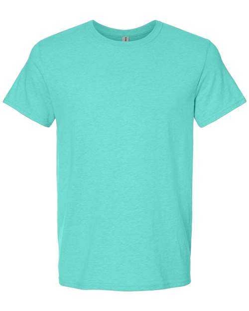 Jerzees 560MR Premium Blend Ringspun Crewneck T-Shirt - Mint To Be - HIT a Double