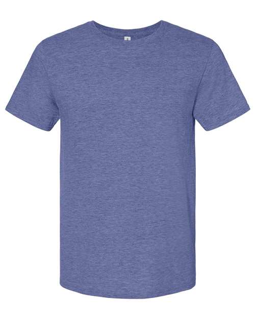 Jerzees 560MR Premium Blend Ringspun Crewneck T-Shirt - Purple Iris - HIT a Double