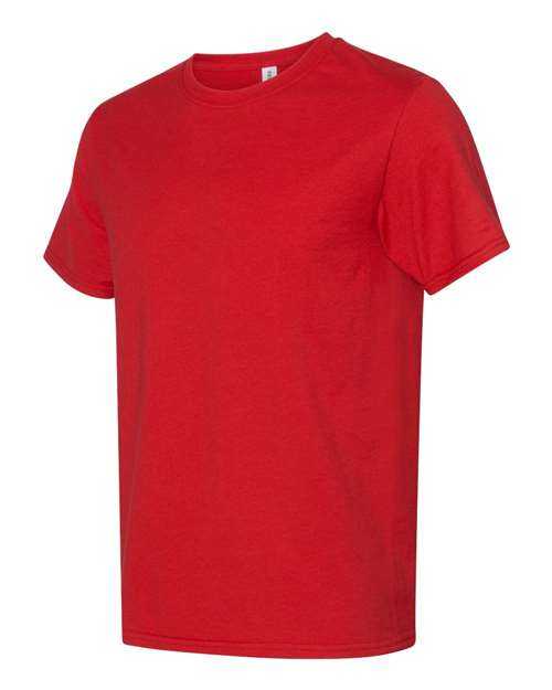 Jerzees 560MR Premium Blend Ringspun Crewneck T-Shirt - True Red - HIT a Double