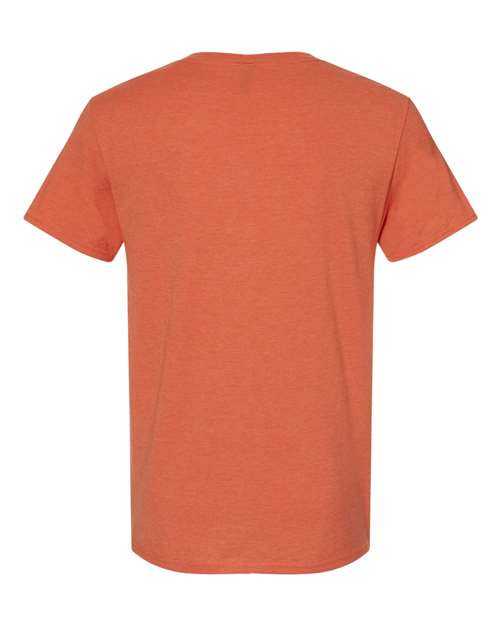 Jerzees 560MR Premium Blend Ringspun Crewneck T-Shirt - Vintage Heather Orange - HIT a Double