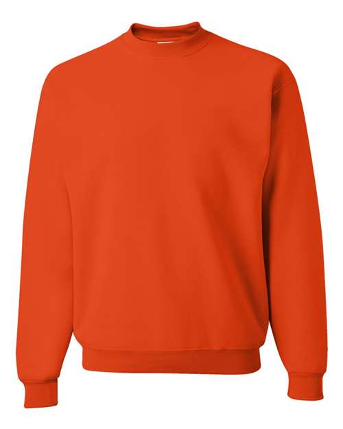 Jerzees 562MR NuBlend Crewneck Sweatshirt - Burnt Orange - HIT a Double