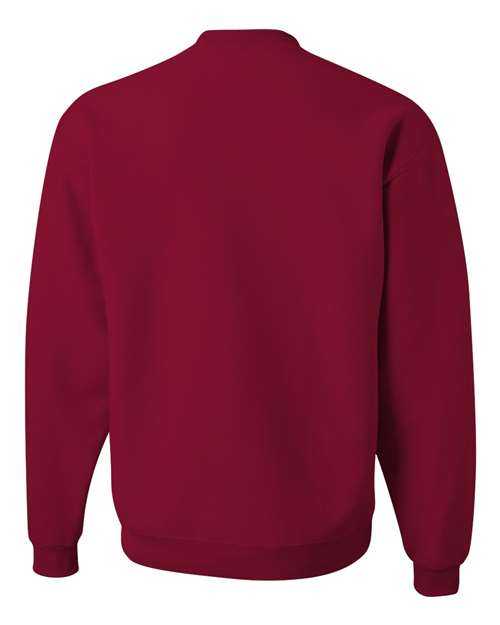 Jerzees 562MR NuBlend Crewneck Sweatshirt - Cardinal - HIT a Double