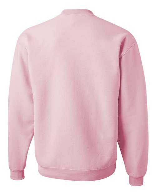 Jerzees 562MR NuBlend Crewneck Sweatshirt - Classic Pink - HIT a Double
