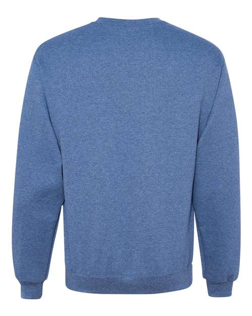 Jerzees 562MR NuBlend Crewneck Sweatshirt - Vintage Heather Blue - HIT a Double