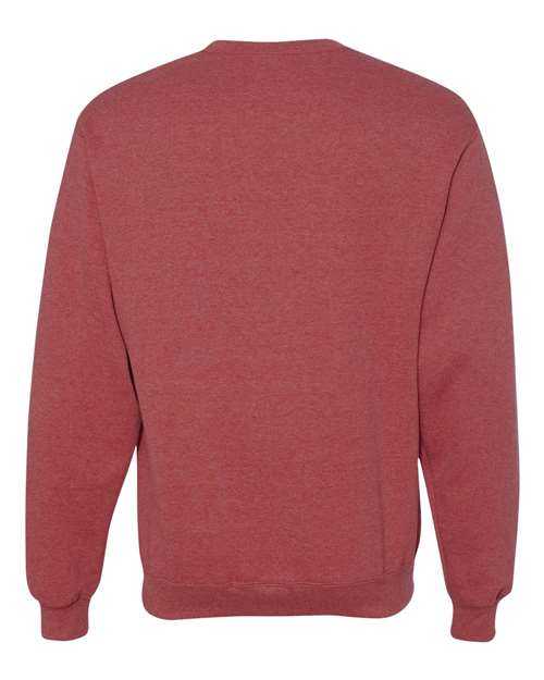 Jerzees 562MR NuBlend Crewneck Sweatshirt - Vintage Heather Red - HIT a Double