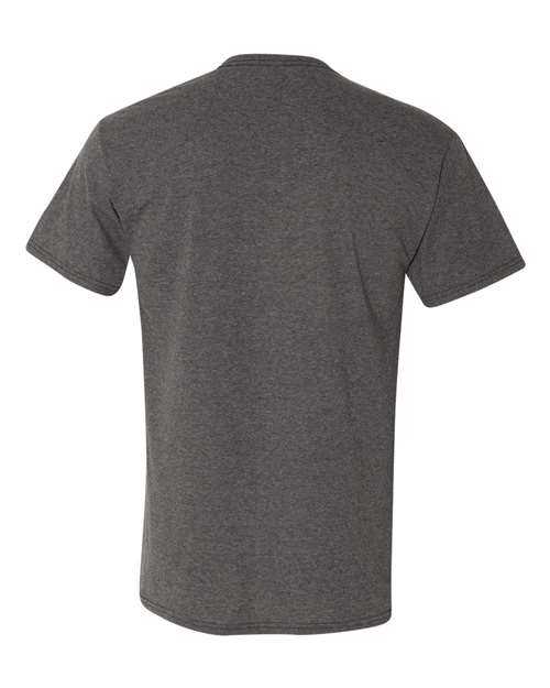 Jerzees 601MR Triblend T-Shirt - Black Heather - HIT a Double