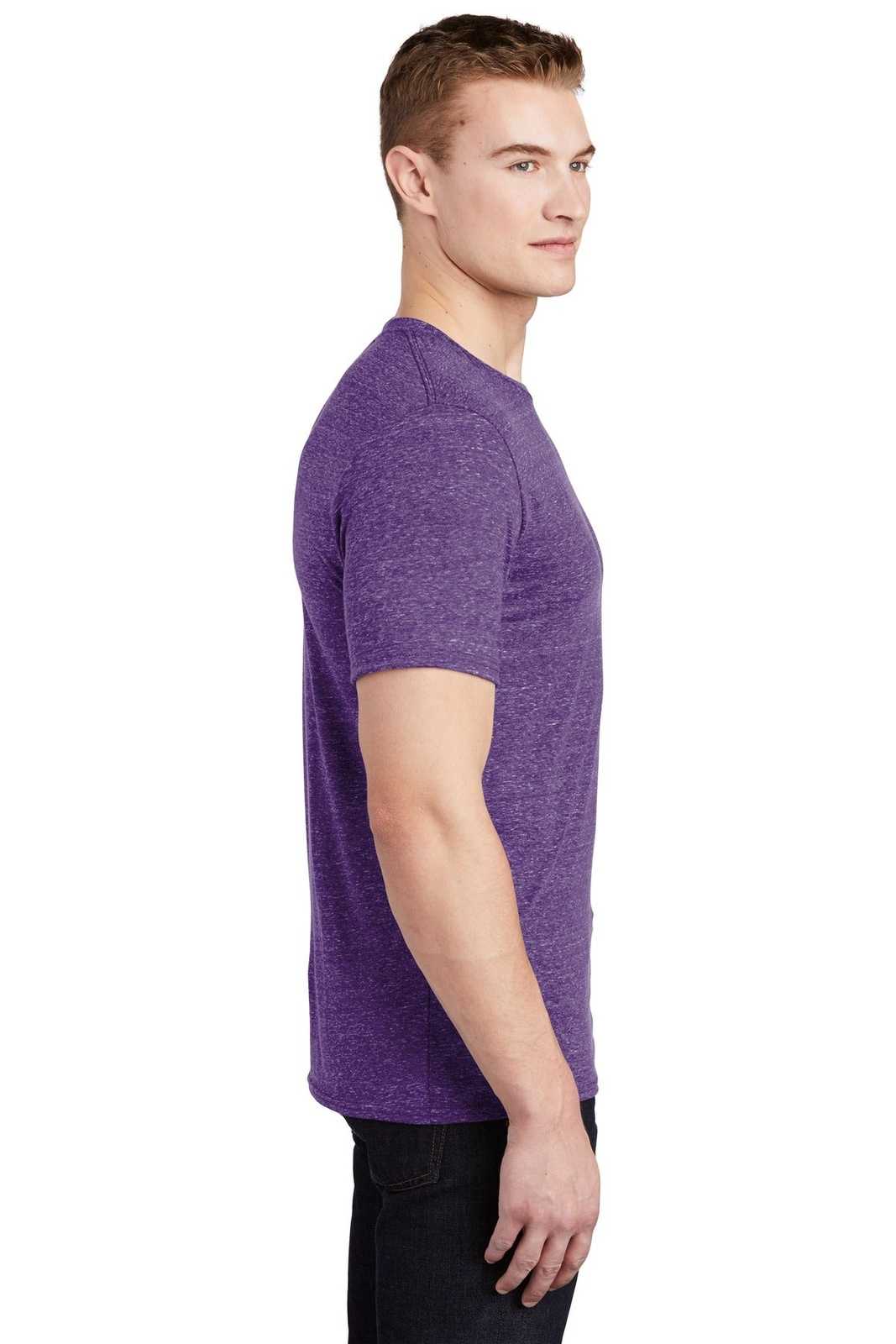 Jerzees 88M Snow Heather Jersey T-Shirt - Purple - HIT a Double