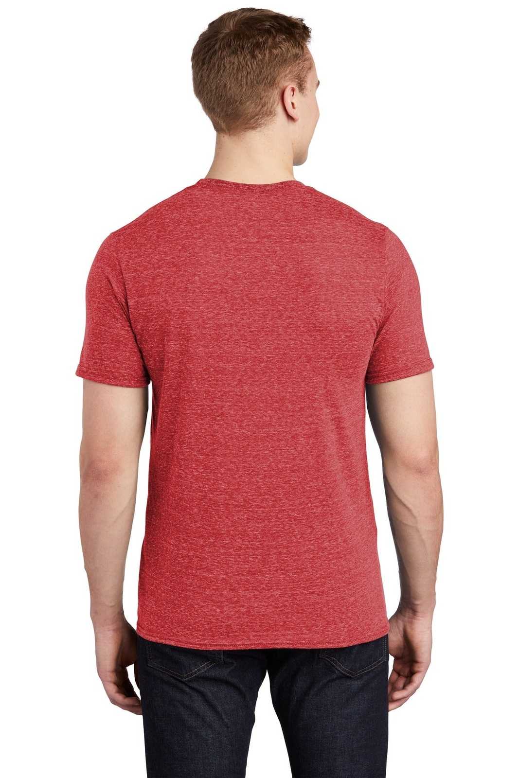 Jerzees 88M Snow Heather Jersey T-Shirt - Red - HIT a Double