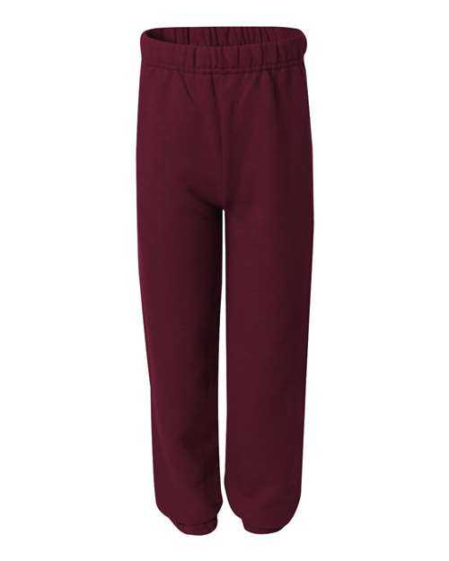 Jerzees 973BR NuBlend Youth Sweatpants - Maroon - HIT a Double