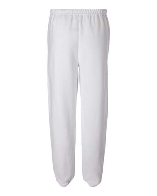 Jerzees 973MR NuBlend Sweatpants - White - HIT a Double