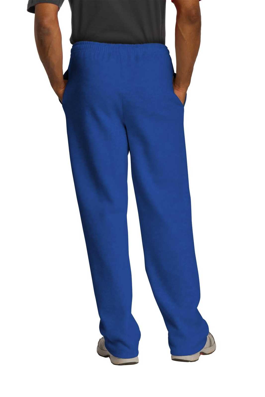 Jerzees 974MP Nublend Open Bottom Pant with Pockets - Royal - HIT a Double