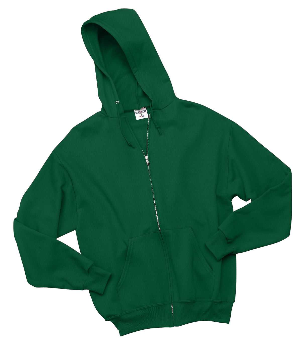Jerzees 993M Nublend Full-Zip Hooded Sweatshirt - Forest Green - HIT a Double