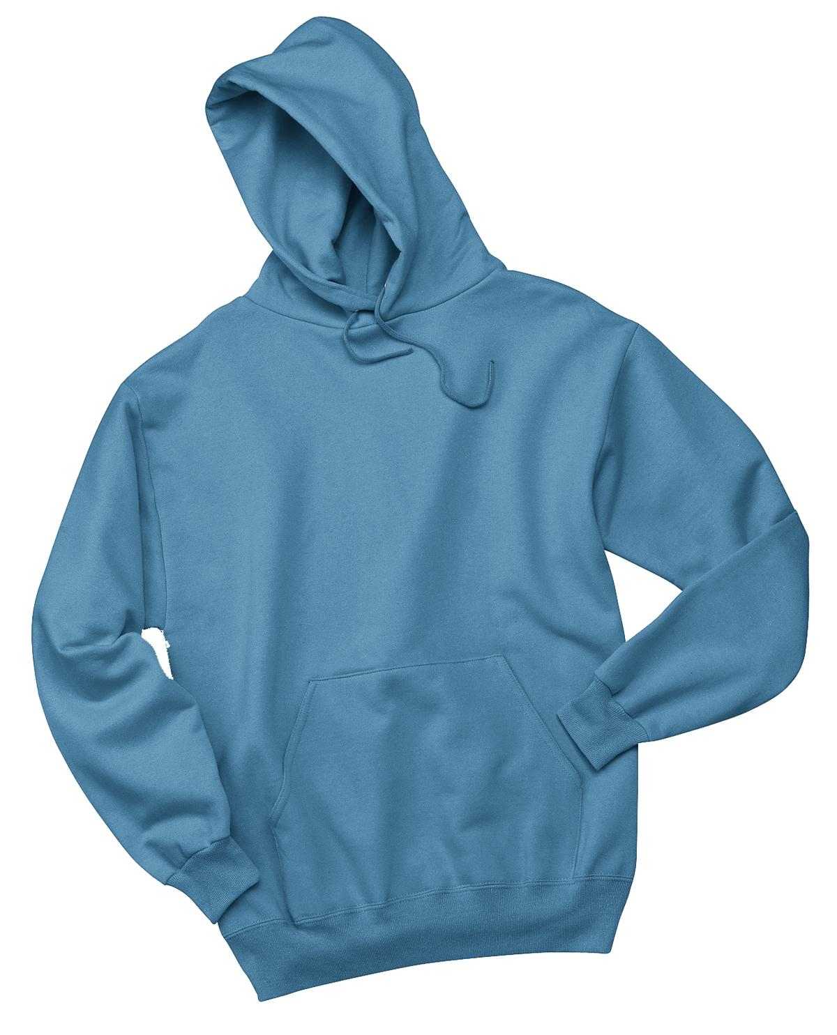 Jerzees 996MR NuBlend Pullover Hooded Sweatshirt - Columbia Blue - HIT a Double