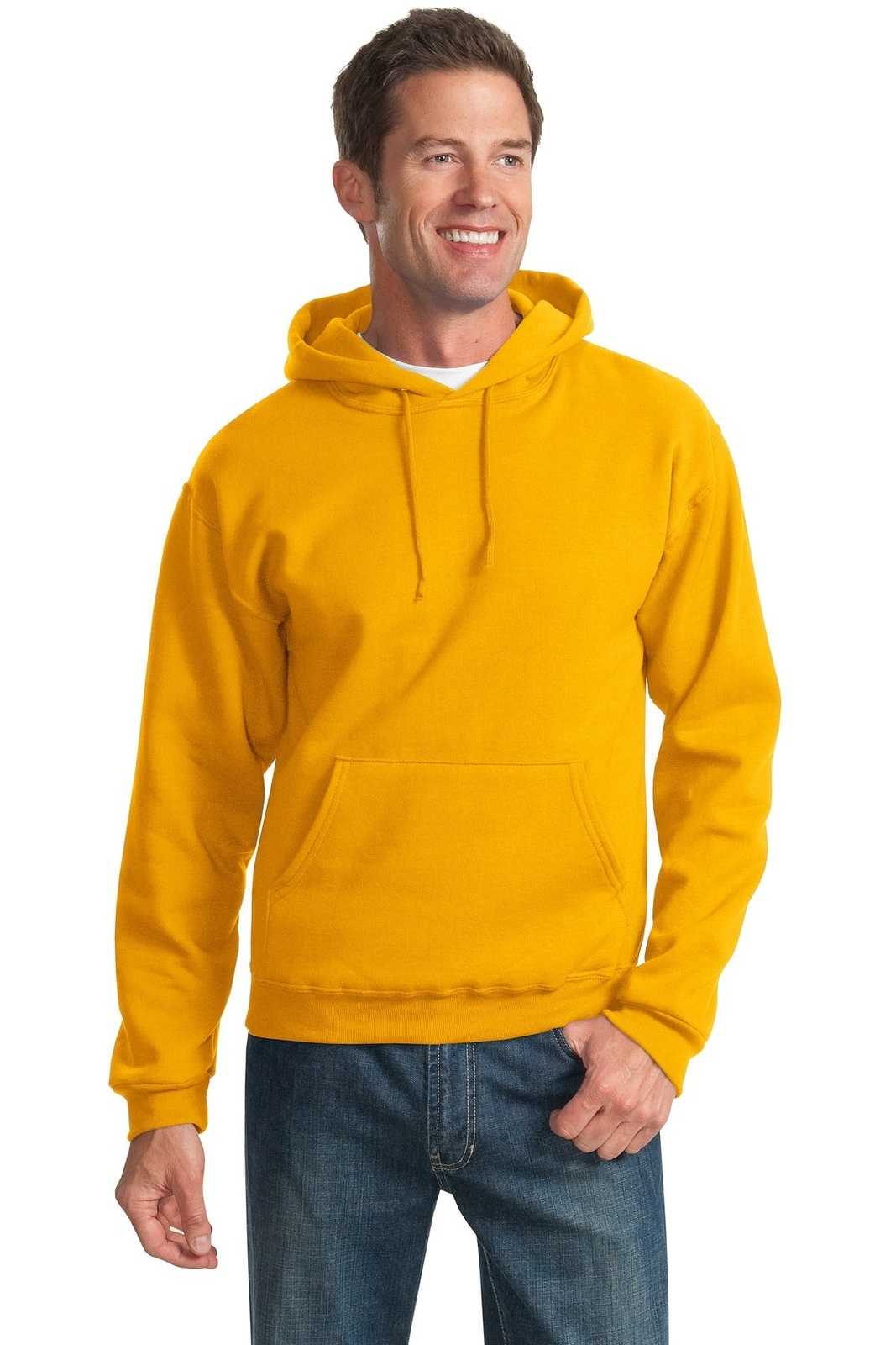 Jerzees 996MR NuBlend Pullover Hooded Sweatshirt - Gold - HIT a Double