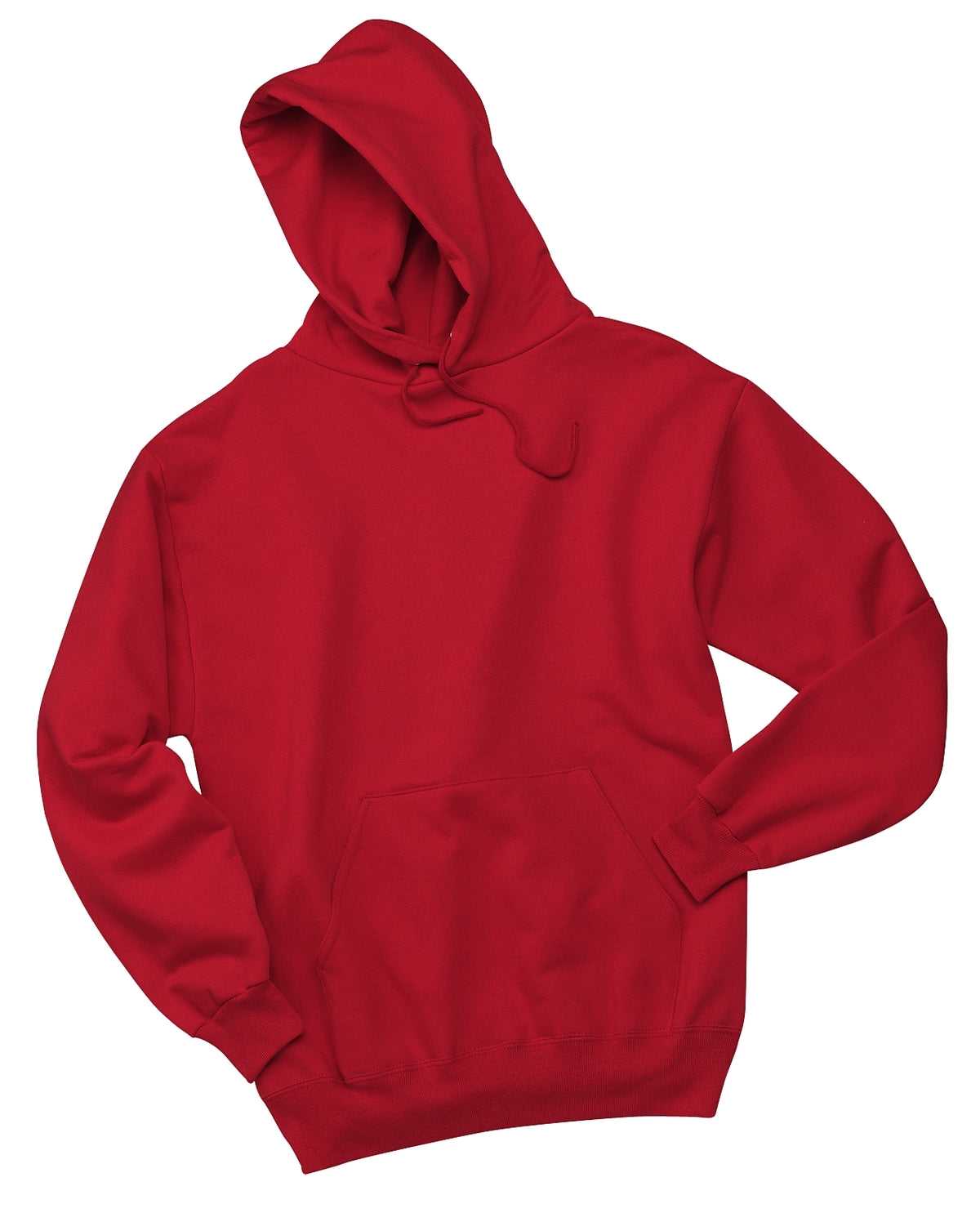Jerzees 996MR NuBlend Pullover Hooded Sweatshirt - True Red - HIT a Double