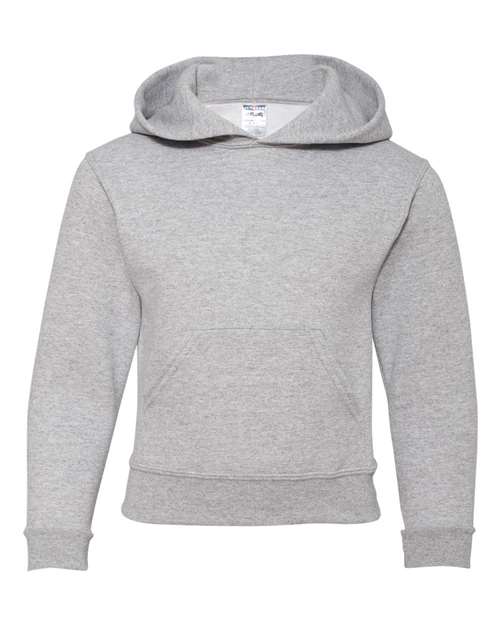 Jerzees 996YR NuBlend Youth Hooded Sweatshirt - Athletic Heather - HIT a Double