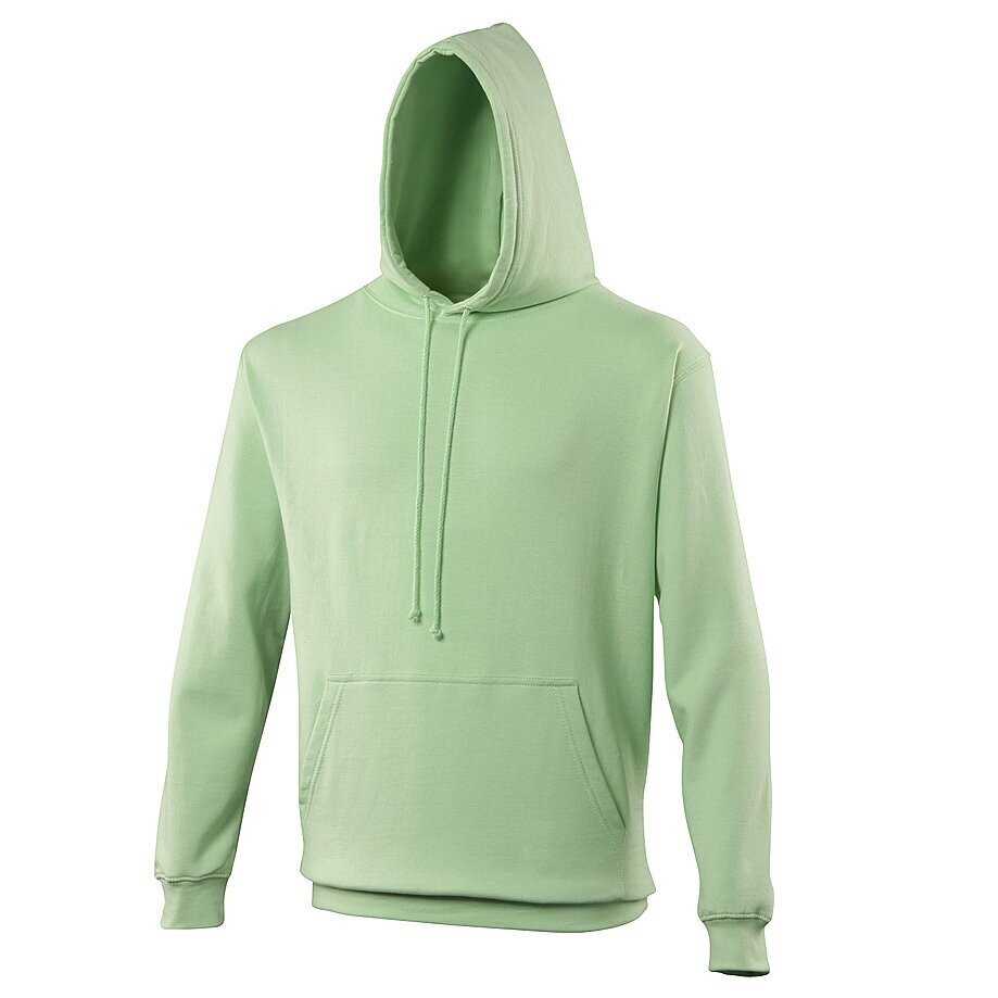 Just Hoods JHA001 College Hoodie - Dusty Green - HIT a Double - 1