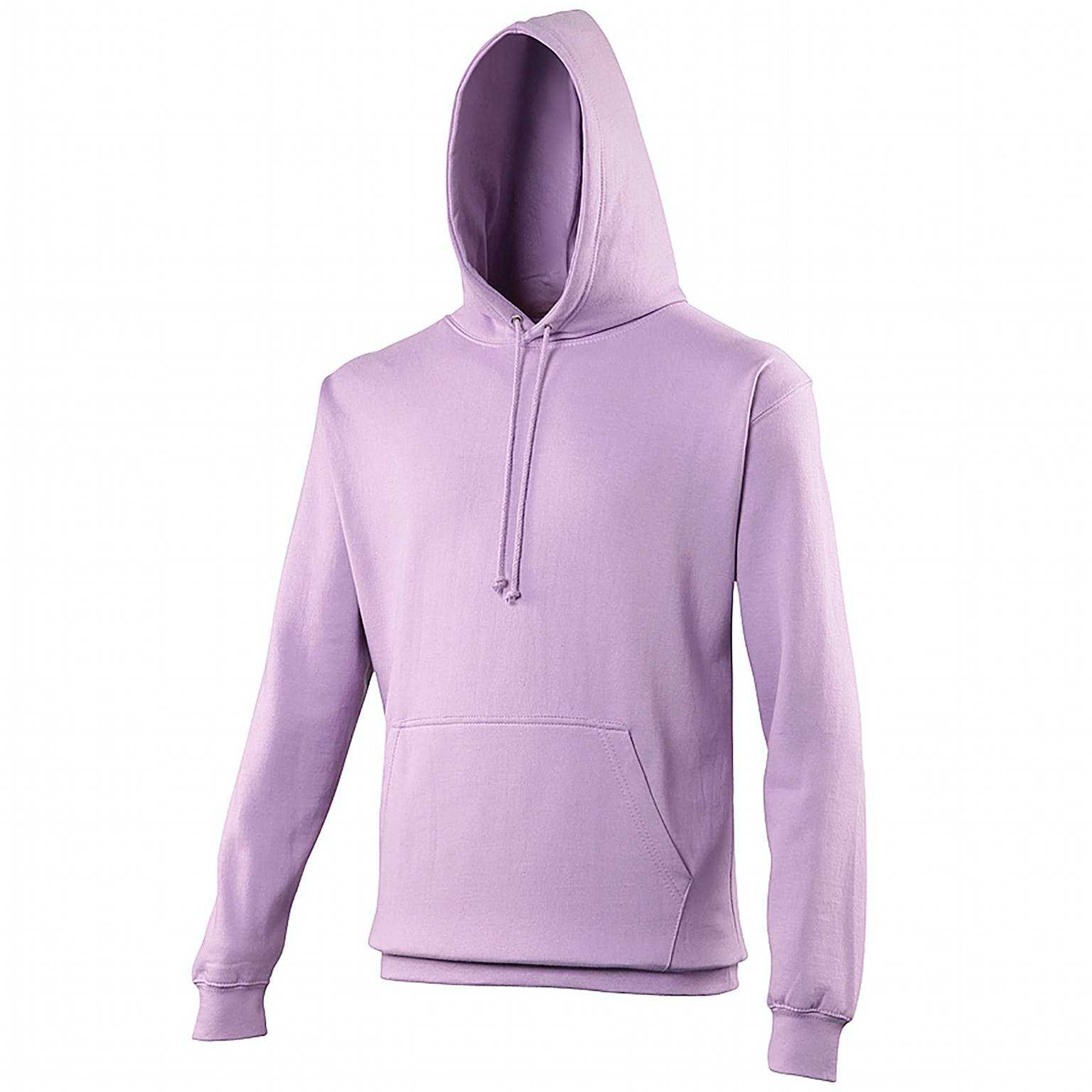 Just Hoods JHA001 College Hoodie - Lavender - HIT a Double - 1