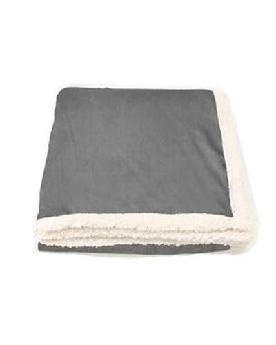 Kanata Blanket CHL5060 Original Lambswool Throw - Ligheather Grayray - HIT a Double