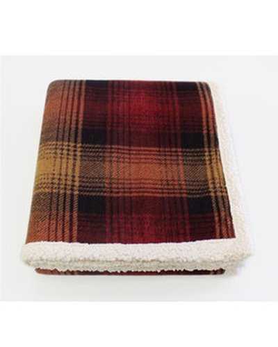 Kanata Blanket CTP5060 Cottage Plaid Throw - Red Plaid - HIT a Double