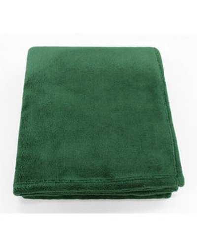 Kanata Blanket STV5060 Soft Touch Velura Throw - Hunter Green - HIT a Double