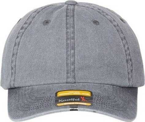 Kastlfel 2094 Rooney Pigment Dyed Dad Cap - Charcoal - HIT a Double - 1