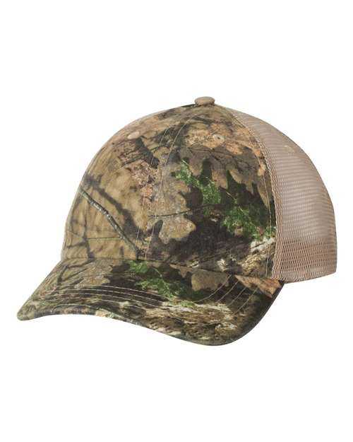 Kati LC101V Washed Mesh-Back Cap - Mossy Oak Country Tan - HIT a Double