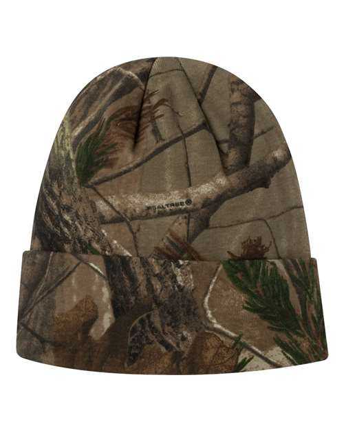 Kati LCB12 12&quot; Camo Knit Beanie - Realtree All Purpose - HIT a Double