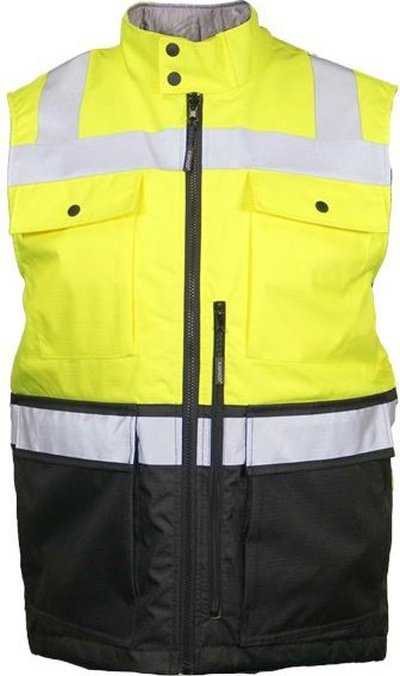 Kishigo IN400 Insulated Class 2 Vest - Lime - HIT a Double - 1