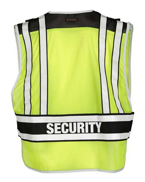 Kishigo 4007BZ Security Vest - Lime Black - HIT a Double