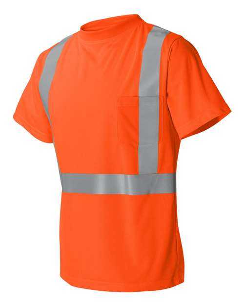 Kishigo 9110-9111 High Performance Microfiber T-Shirt - Orange - HIT a Double