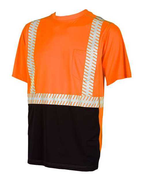 Kishigo 9160-9161 Premium Brilliant Series High Performance Class 2 T-Shirt - Orange - HIT a Double