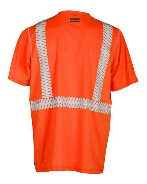 Kishigo 9160-9161 Premium Brilliant Series High Performance Class 2 T-Shirt - Orange - HIT a Double