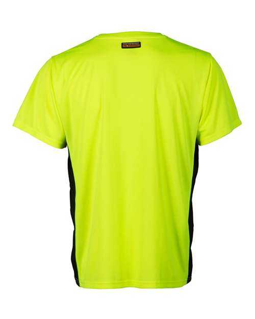 Kishigo 9200-9201 Premium Black Series Hi-Viz T-Shirt - Lime - HIT a Double