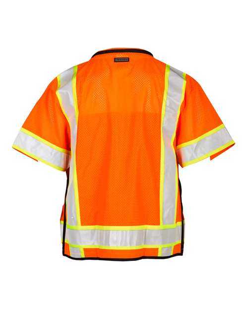 Kishigo S5010-5011 Professional Surveyors Vest - Orange - HIT a Double