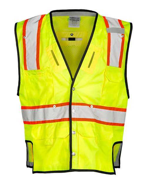 Kishigo T341 Fall Protection Vest - Lime - HIT a Double