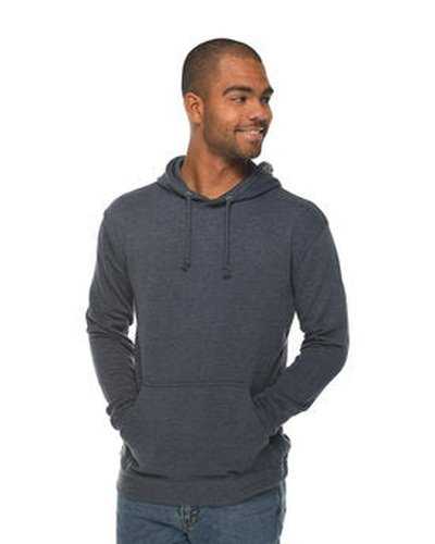 Lane Seven LS13001 Unisex French Terry Pullover Hooded Sweatshirt - Heather Denim - HIT a Double