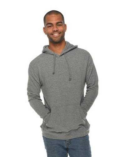 Lane Seven LS13001 Unisex French Terry Pullover Hooded Sweatshirt - Heather Graphite - HIT a Double