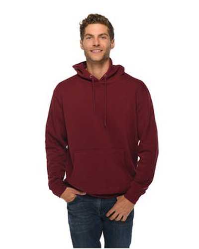 Lane Seven LS14001 Unisex Premium Pullover Hooded Sweatshirt - Burgundy - HIT a Double