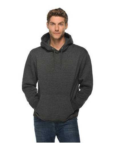 Lane Seven LS14001 Unisex Premium Pullover Hooded Sweatshirt - Charcoal Heather - HIT a Double