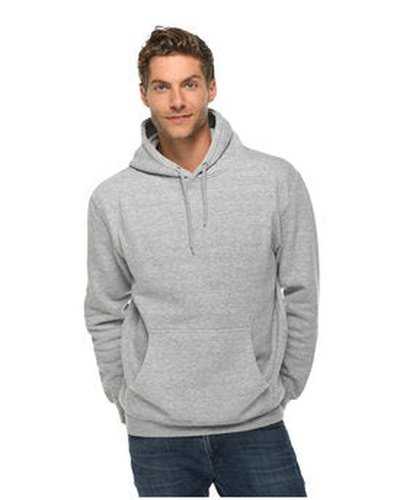 Lane Seven LS14001 Unisex Premium Pullover Hooded Sweatshirt - Heather Gray - HIT a Double