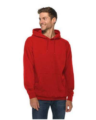 Lane Seven LS14001 Unisex Premium Pullover Hooded Sweatshirt - Red - HIT a Double
