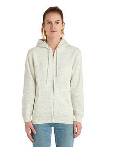 Lane Seven LS14003 Unisex Premium Full-Zip Hooded Sweatshirt - Oatmeal Heather - HIT a Double