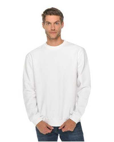 Lane Seven LS14004 Unisex Premium Crewneck Sweatshirt - White - HIT a Double