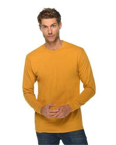 Lane Seven LS15009 Unisex Long Sleeve T-Shirt - Mustard - HIT a Double