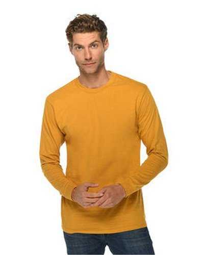 Lane Seven LS15009 Unisex Long Sleeve T-Shirt - Mustard - HIT a Double