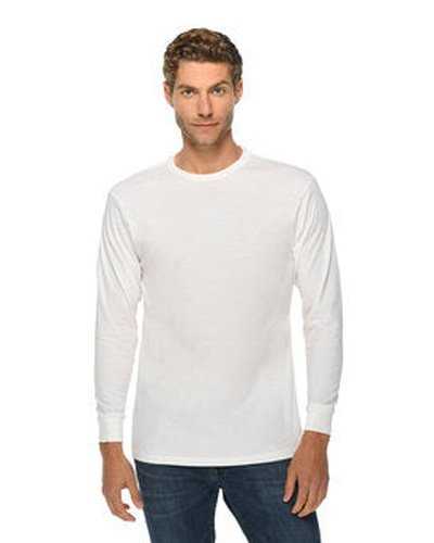 Lane Seven LS15009 Unisex Long Sleeve T-Shirt - White - HIT a Double