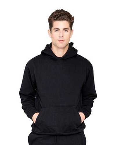 Lane Seven LS16001 Unisex Urban Pullover Hooded Sweatshirt - Black - HIT a Double